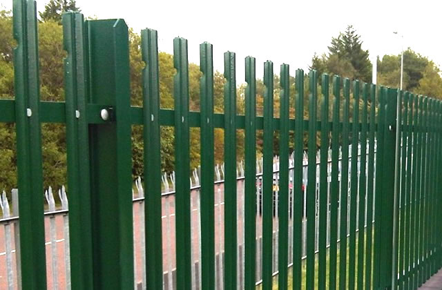 Palisade steel fencing exported to African countries
